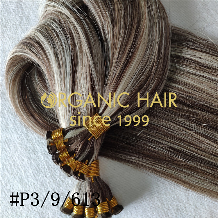 Piano color hand tied wefts wholesale  RB86